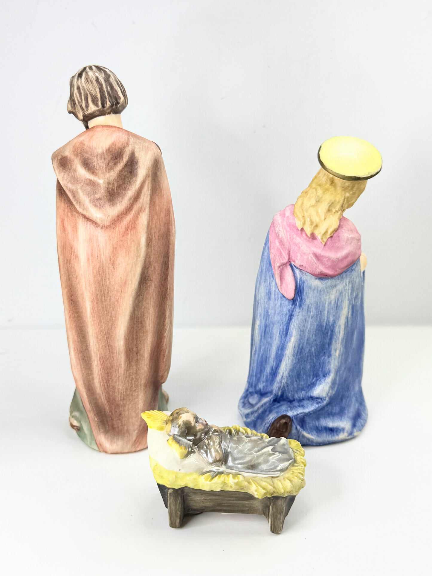 c1964 Rare Goebel Reinhold Unger Holy Family Mary, Joseph & Jesus 9" A510
