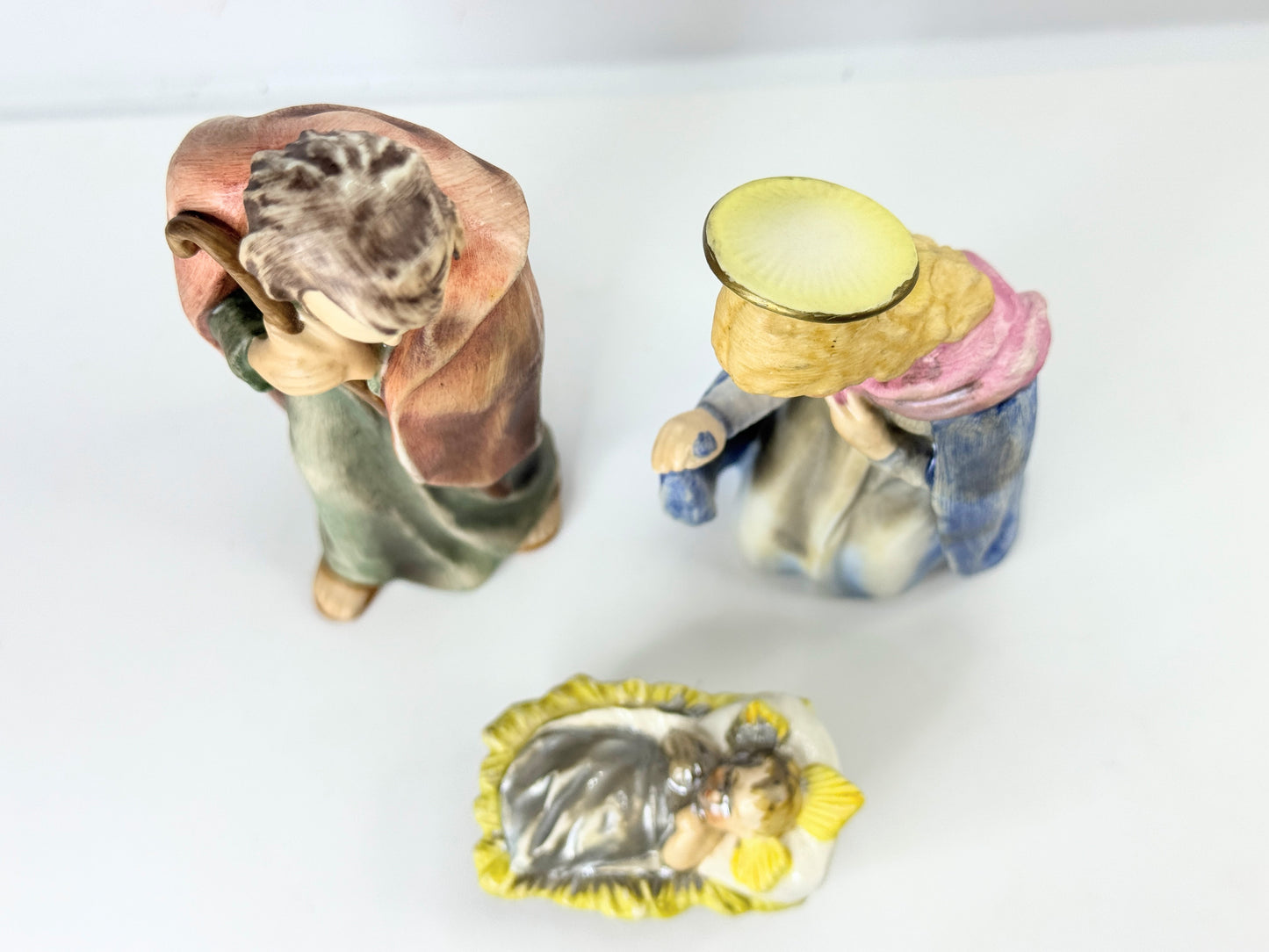 c1964 Rare Goebel Reinhold Unger Holy Family Mary, Joseph & Jesus 9" A510