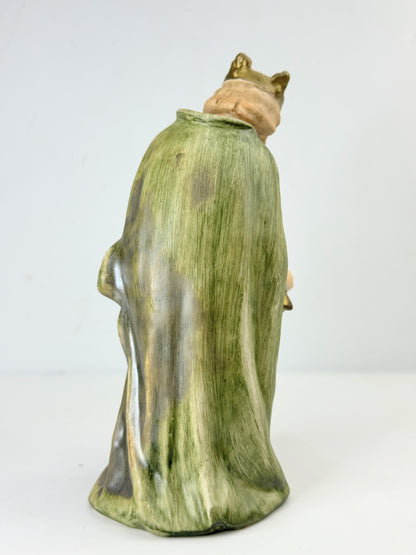 Rare c1964 Goebel Porcelain Stooping Wiseman HX306E Mint 7.5" A511