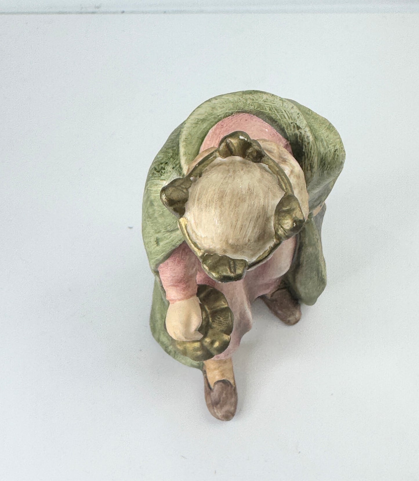 Rare c1964 Goebel Porcelain Stooping Wiseman HX306E Mint 7.5" A511