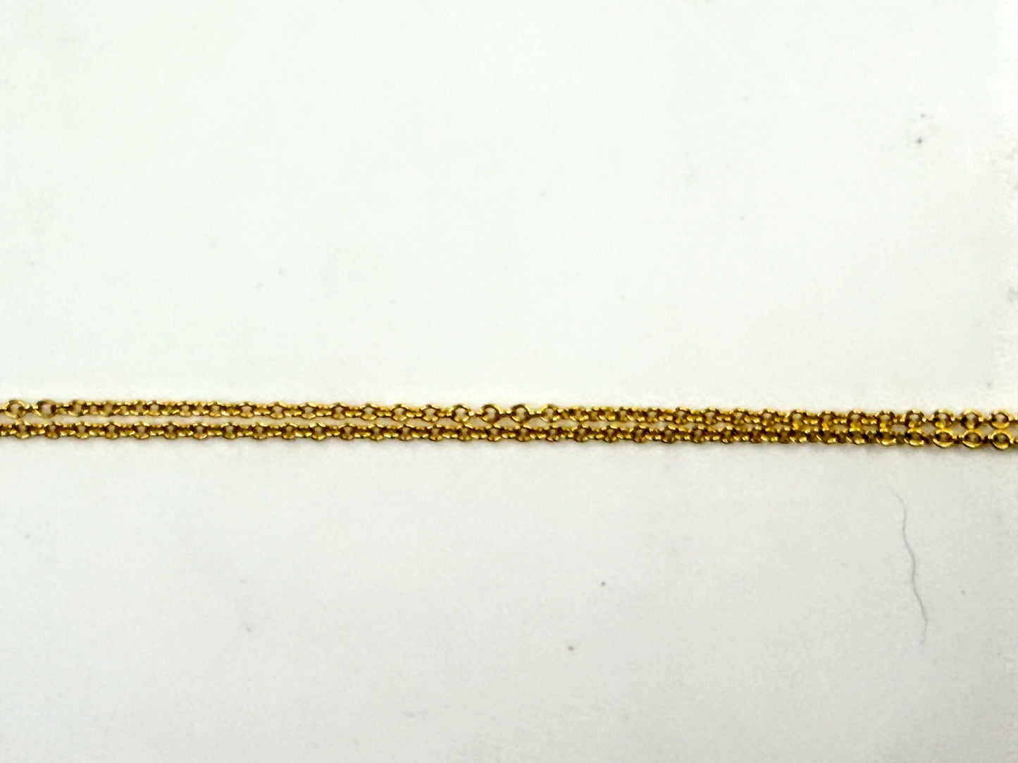 Vintage Tiffany & Co. 18K Gold Paloma Picasso X Pendant Necklace JR1597