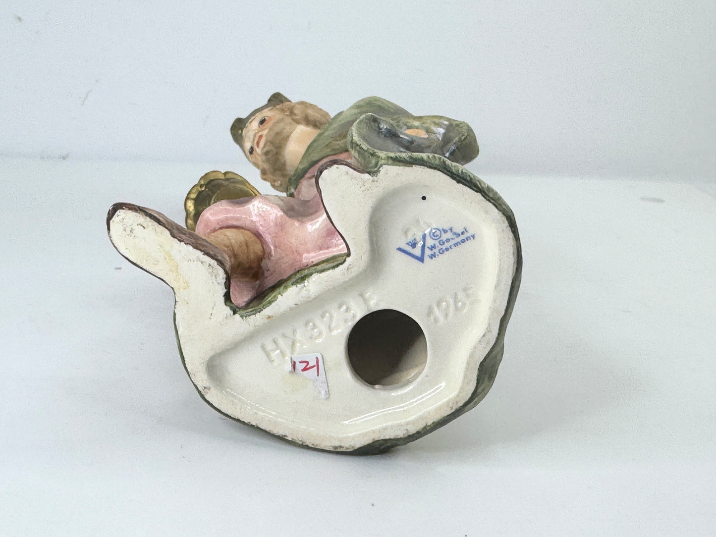 Rare c1964 Goebel Porcelain Stooping Wiseman HX306E Mint 7.5" A511