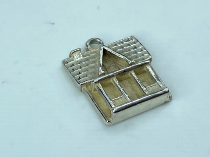 Rare vintage James Avery sterling house charm pendant 2.9g JR562