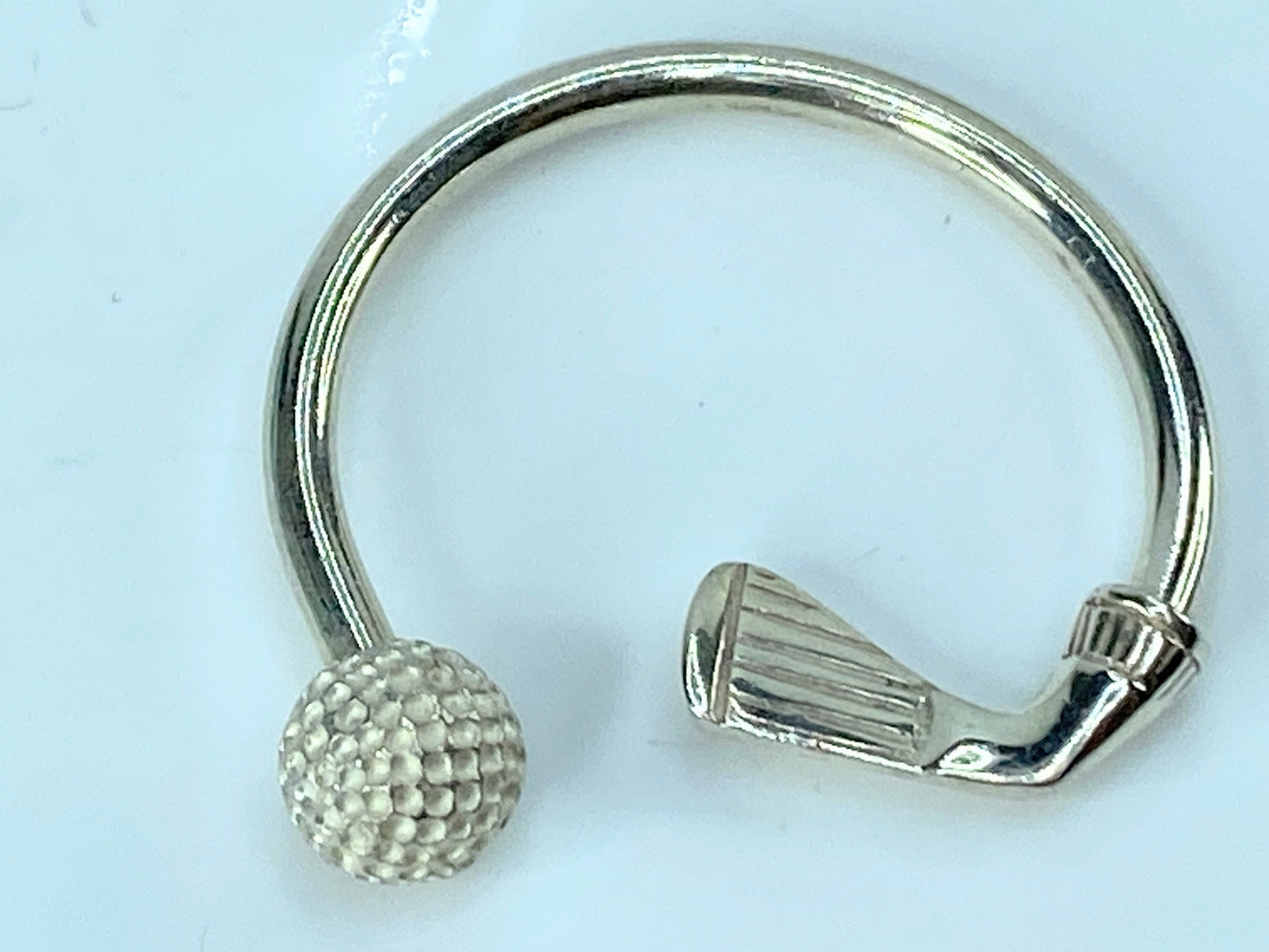 Tiffany & Co. Sterling Silver Golf Keyring JR9329