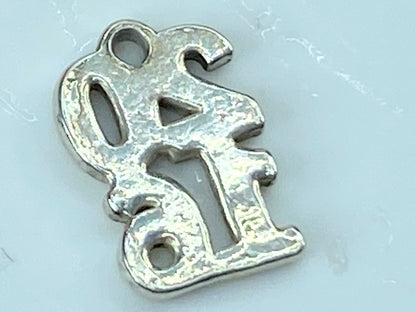 James Avery Retired Sterling Silver Stacked 2016's Year Charm (Read) 1.1g JR568