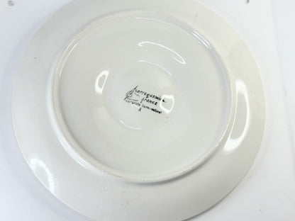 French Oyster Seafood Cockquilles Plates Porcelain Faience Sarreguemine A475