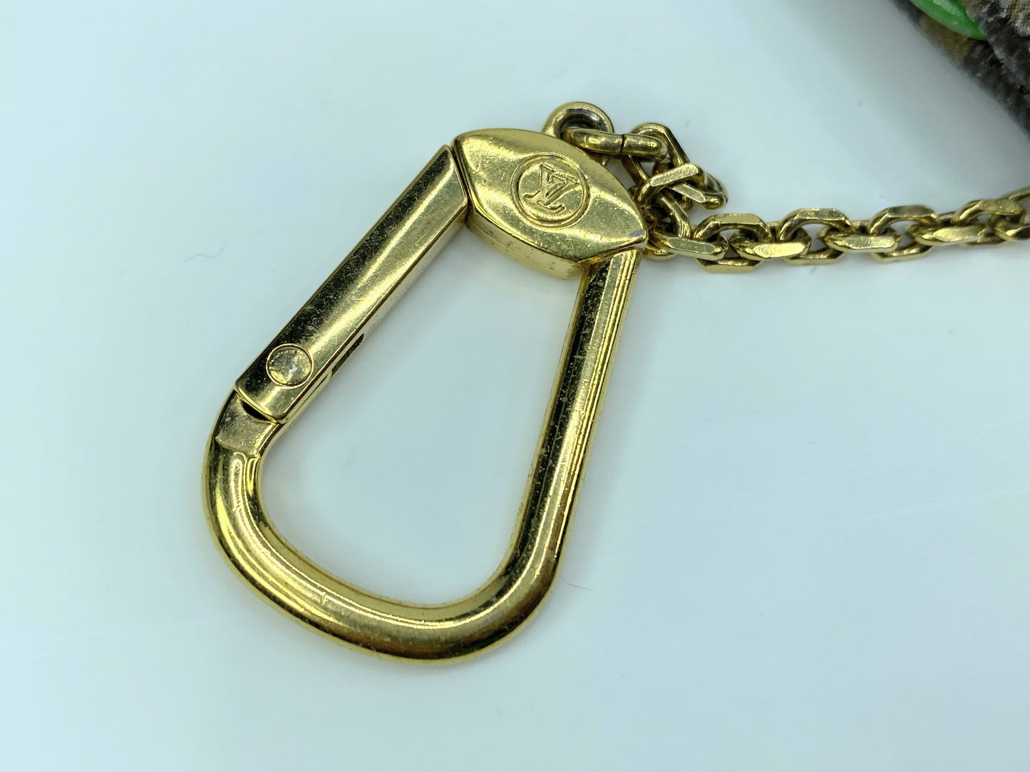 Vintage Louis Vuitton Ltd Edit Monogram Perforated Pochette Cles Key pouch GS695