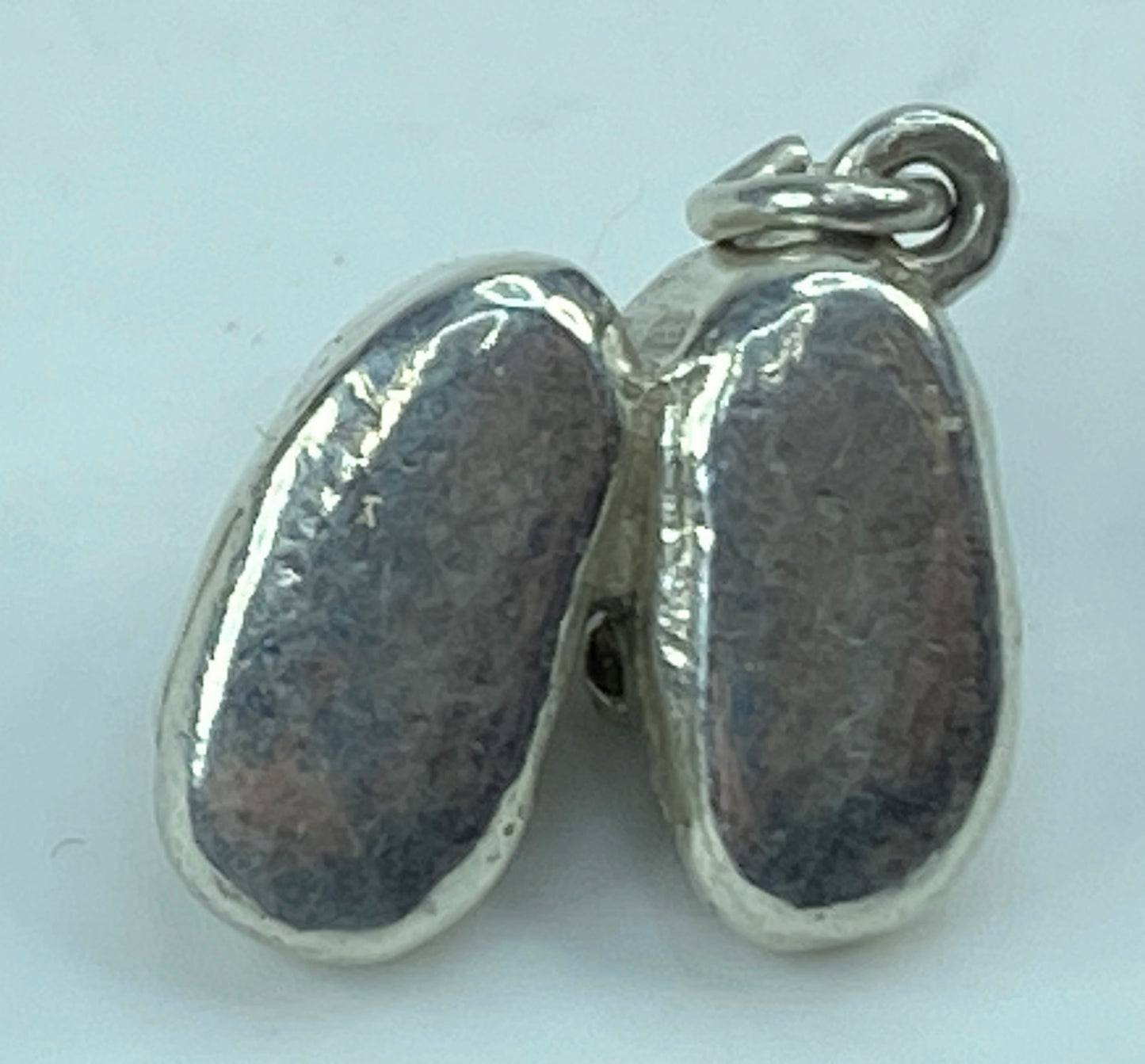 James Avery Retired Sterling Silver Baby Booties Charm (read) JR570