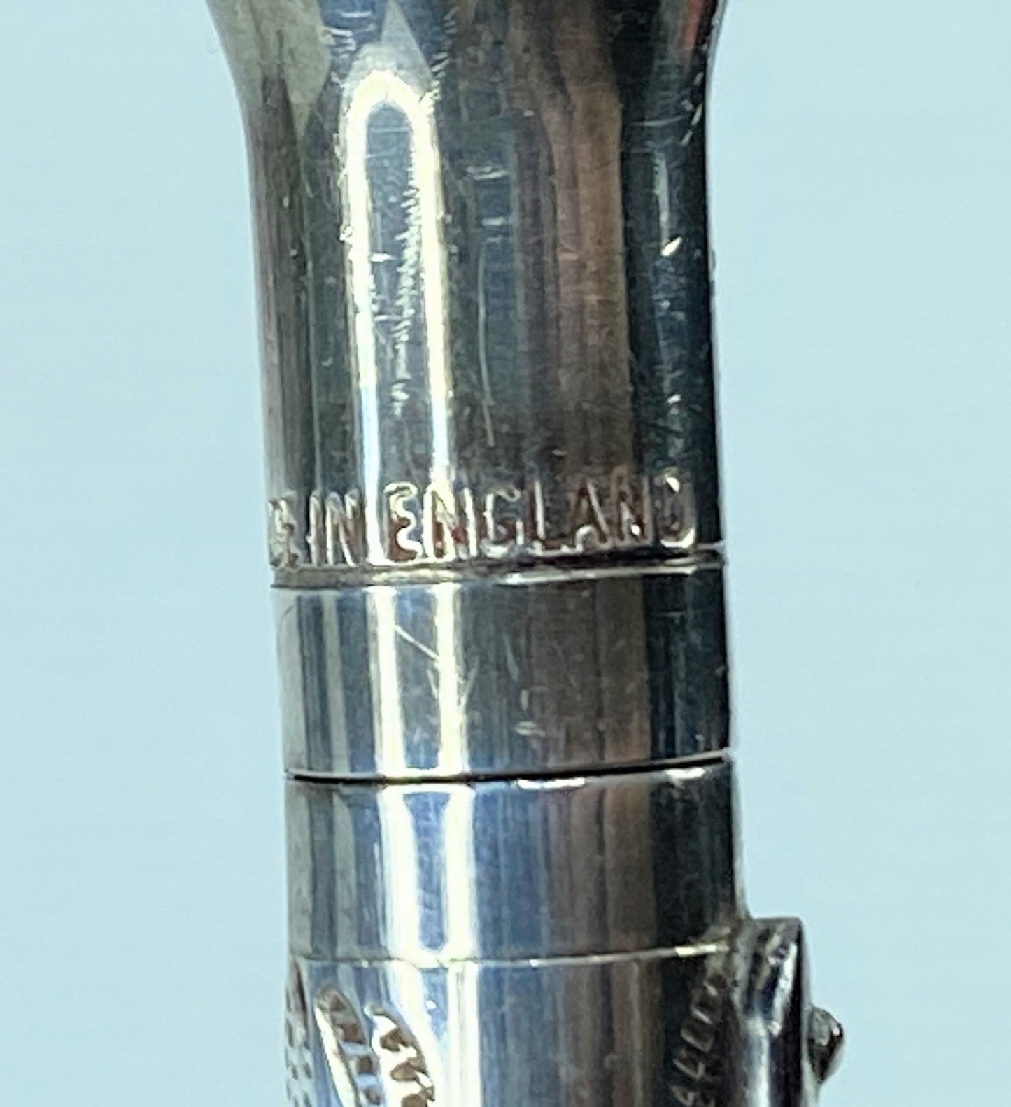 Yard-O-Led sterling silver perfecta victorian pen and refill set in box SS120