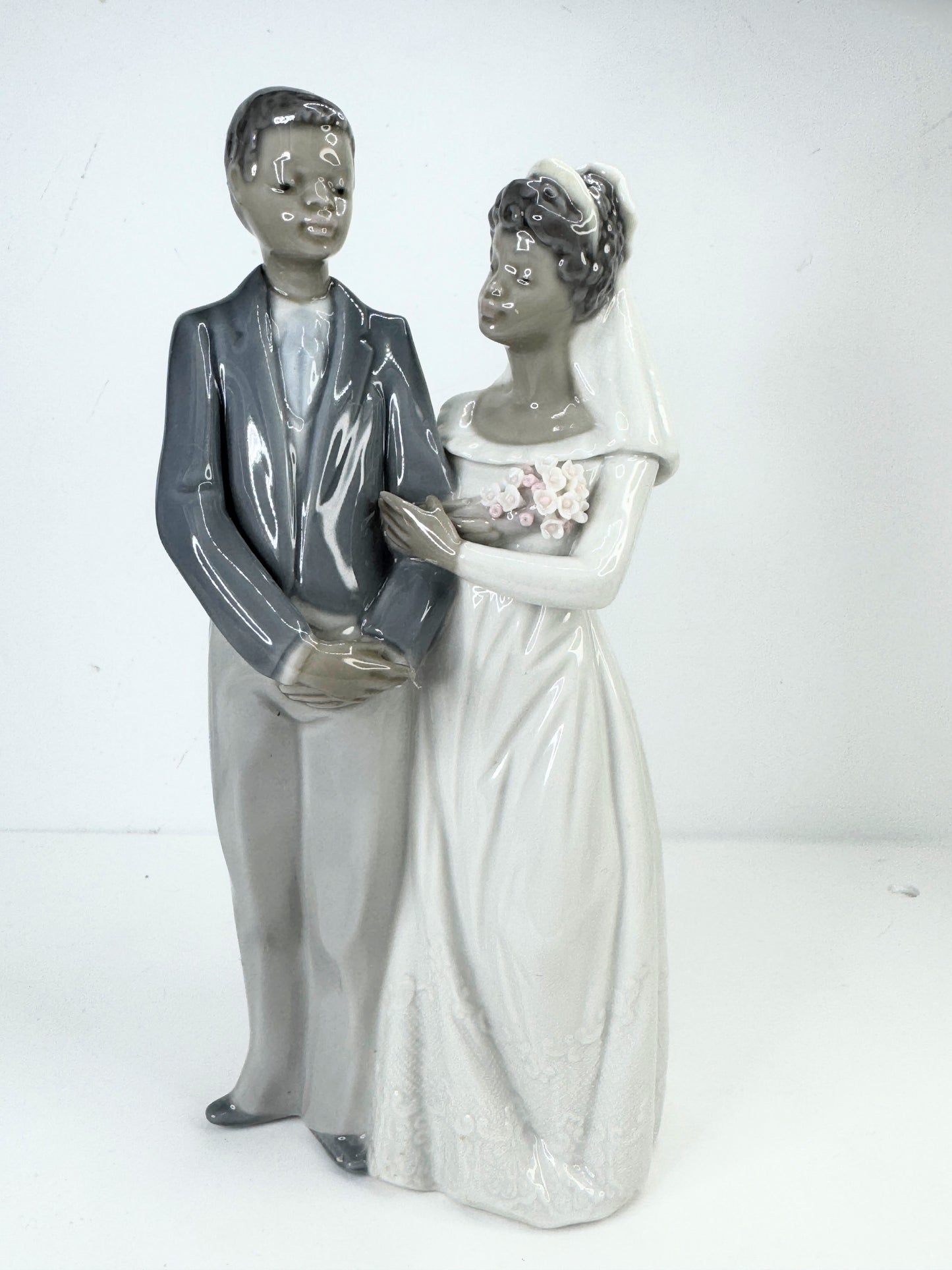 Lladró porcelain figurine From This Day Forward-Black Legacy Collection A626