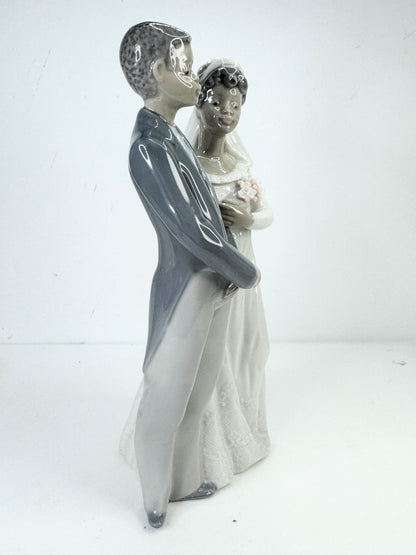 Lladró porcelain figurine From This Day Forward-Black Legacy Collection A626