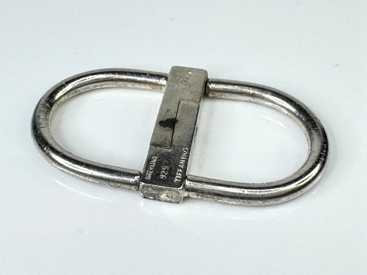 Vintage Tiffany & Co. Sterling Silver Key Lock Padlock with Pouch SS430