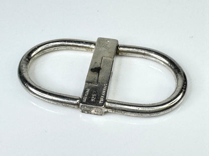 Vintage Tiffany & Co. Sterling Silver Key Lock Padlock with Pouch SS430
