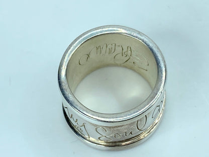 Milor Shawn Killinger 925 Sterling Silver "Hear My Soul Speak" Band RingJR1048
