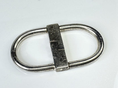 Vintage Tiffany & Co. Sterling Silver Key Lock Padlock with Pouch SS430