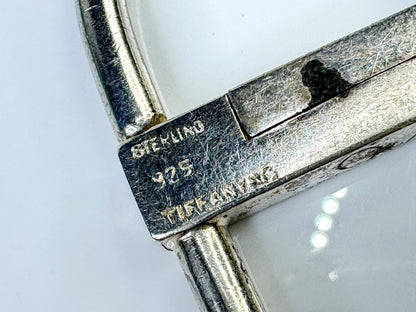 Vintage Tiffany & Co. Sterling Silver Key Lock Padlock with Pouch SS430