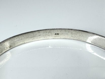 Men’s Handmade Sterling Silver & 14K Gold Hook Bangle Bracelet JR1771