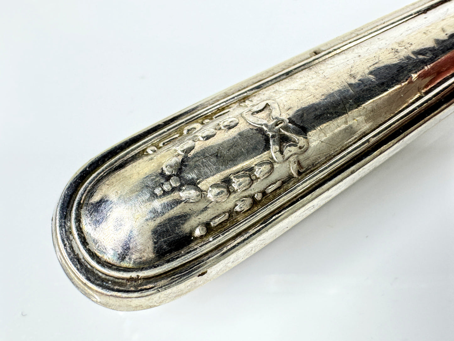 Vintage Charles W. Fletcher Sheffield Sterling Silver Magnifying Glass SS432