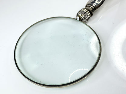 Vintage Frank Cobb Sheffield Sterling Silver Handle Magnifying Glass SS433