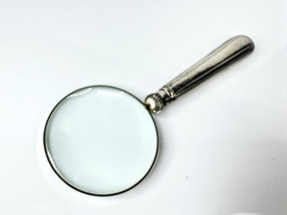 Vintage Yates Brothers Sterling Handle Magnifying Glass Sheffield SS446