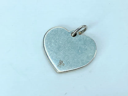 James Avery RETIRED Sterling Silver Grateful Heart Charm .925 4.2g JR1059