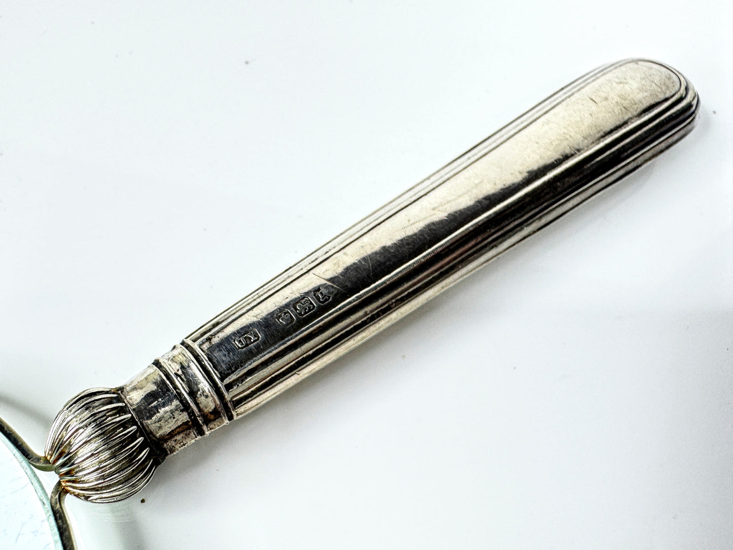 Vintage Yates Brothers Sterling Handle Magnifying Glass Sheffield SS446