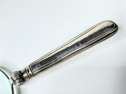 Vintage Yates Brothers Sterling Handle Magnifying Glass Sheffield SS446