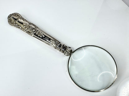 Vintage Kirby Beard Sheffield 1926 Sterling Silver Magnifying Glass SS437