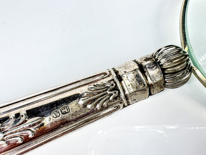 Vintage Kirby Beard Sheffield 1926 Sterling Silver Magnifying Glass SS437