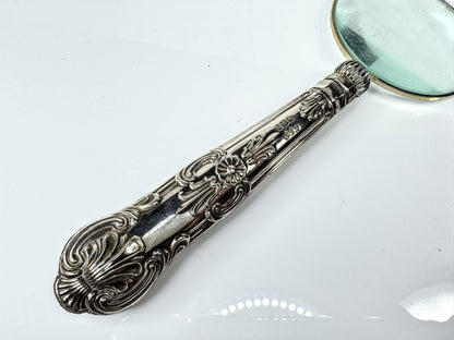 Vintage Kirby Beard Sheffield 1926 Sterling Silver Magnifying Glass SS437