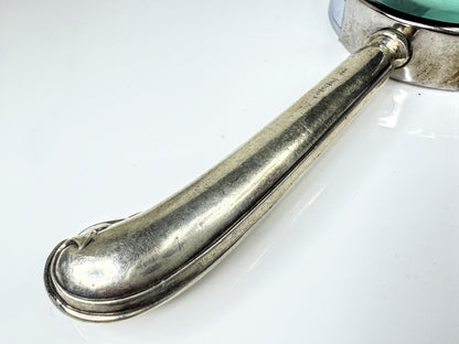 Vintage English Sterling Silver Handled Pocket Magnifying Glass 18.5g SS440