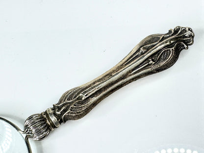 Vintage Allen & Darwin Sterling Silver Handled Magnifying Glass SS439