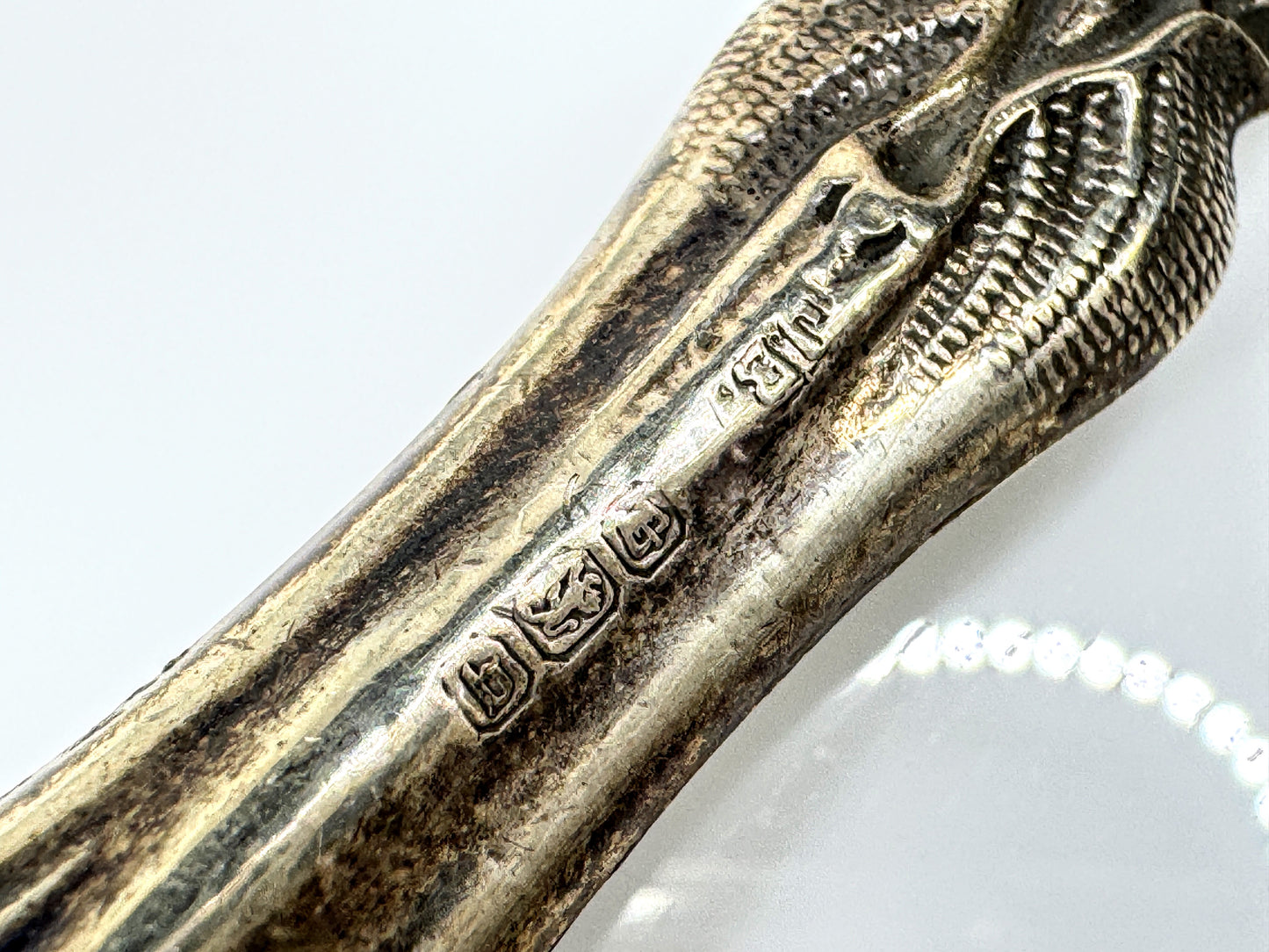 Vintage Allen & Darwin Sterling Silver Handled Magnifying Glass SS439