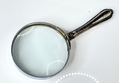 Vintage Sterling Handle Magnifying Glass George Howson Sheffield Style SS441