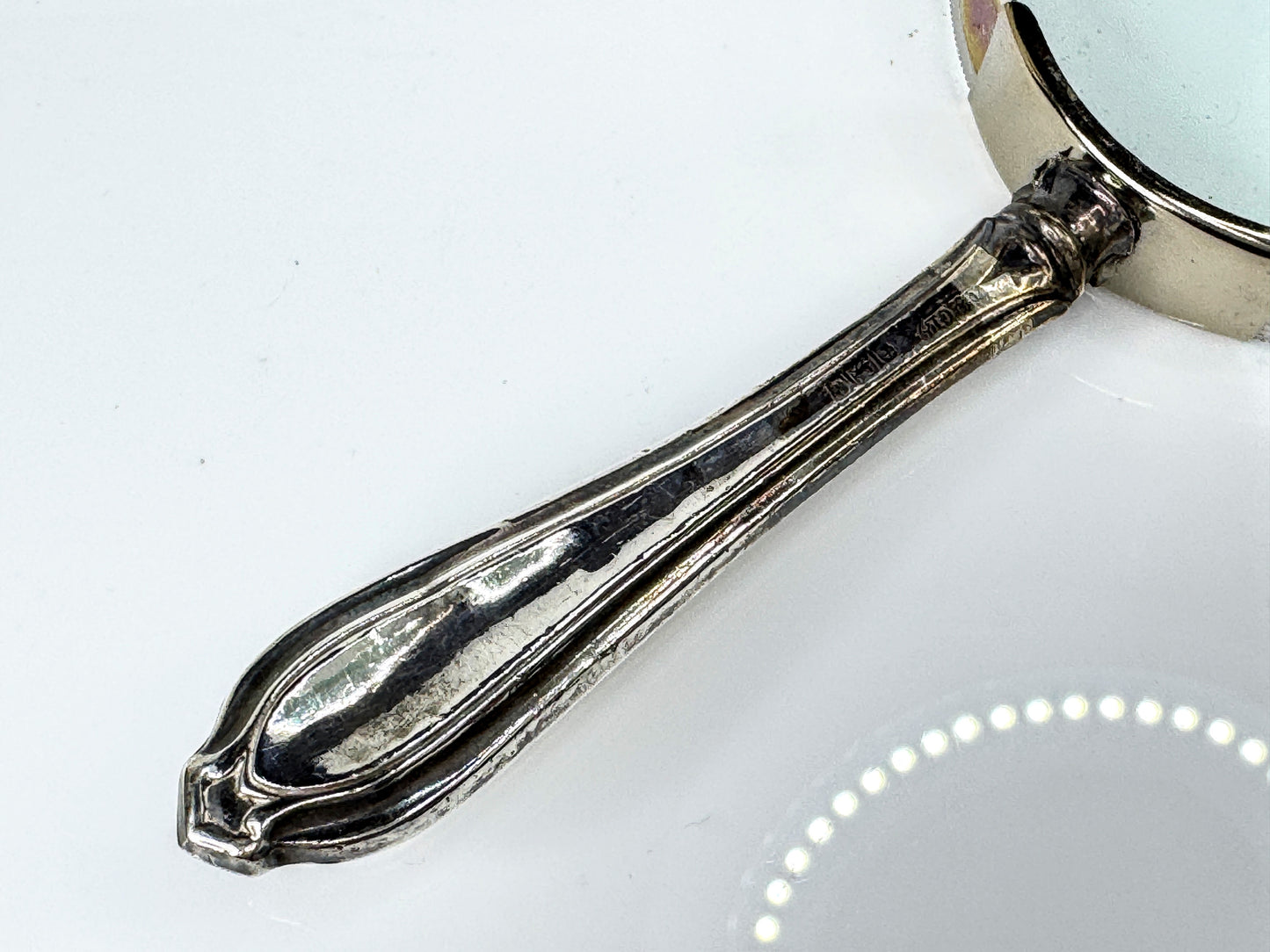 Vintage Sterling Handle Magnifying Glass George Howson Sheffield Style SS441