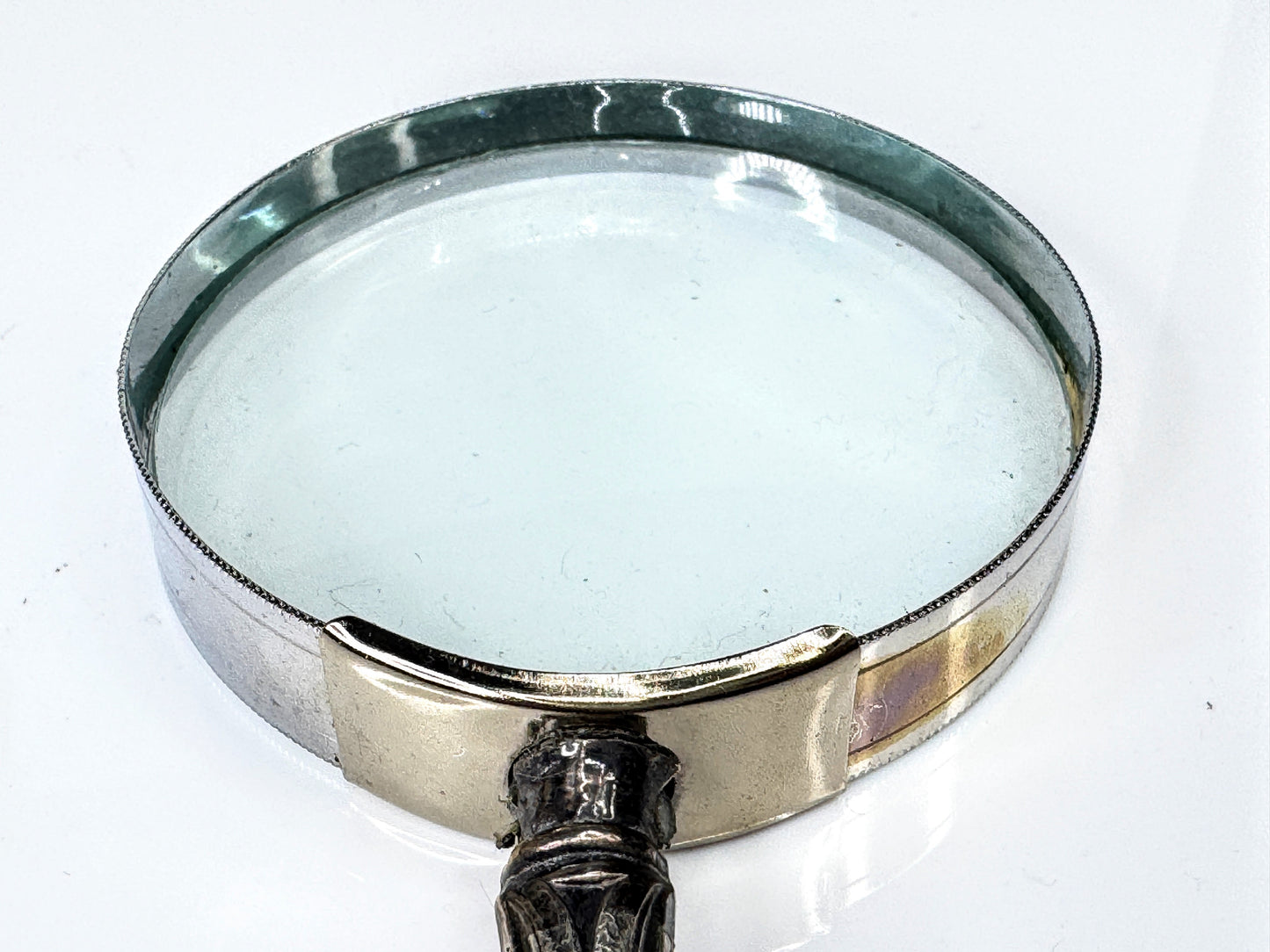 Vintage Sterling Handle Magnifying Glass George Howson Sheffield Style SS441