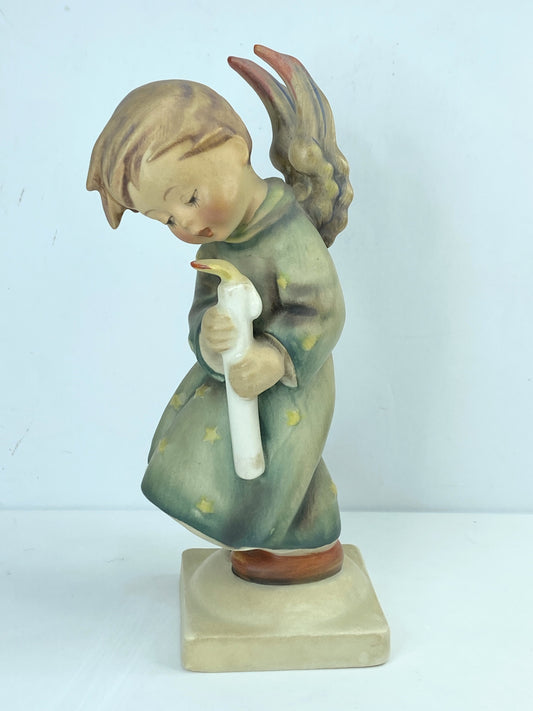 "Heavenly Angel" Goebel Hummel figurine, Angel with candle, c1950-1959 A534