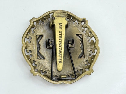 Jay Strongwater mini picture frame brooch with pouch  NX19