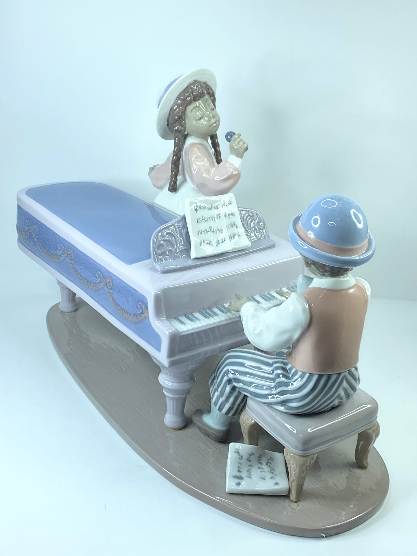 Retired Lladro Jazz Figure Duo Band Rare Collectible Figurine Pristine A561