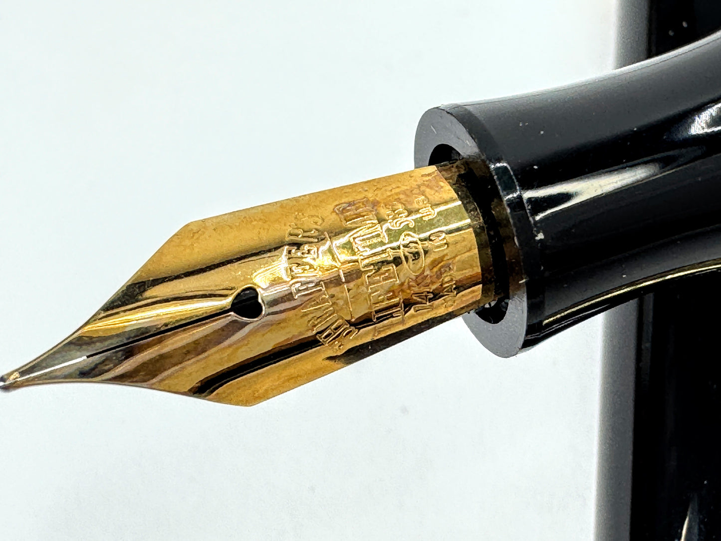 Vintage Sheaffer Balance Black Fountain & Ballpoint Pen Set Box SS452