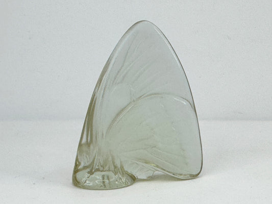 Lalique France Butterfly Small Glass Sculptures 2.25" Signed Mint A649