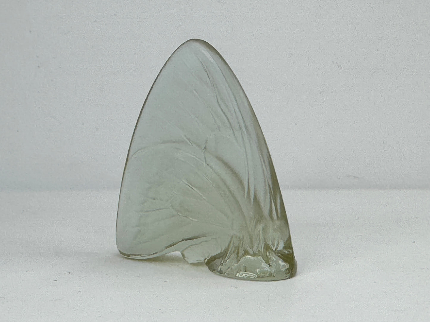 Lalique France Butterfly Small Glass Sculptures 2.25" Signed Mint A649