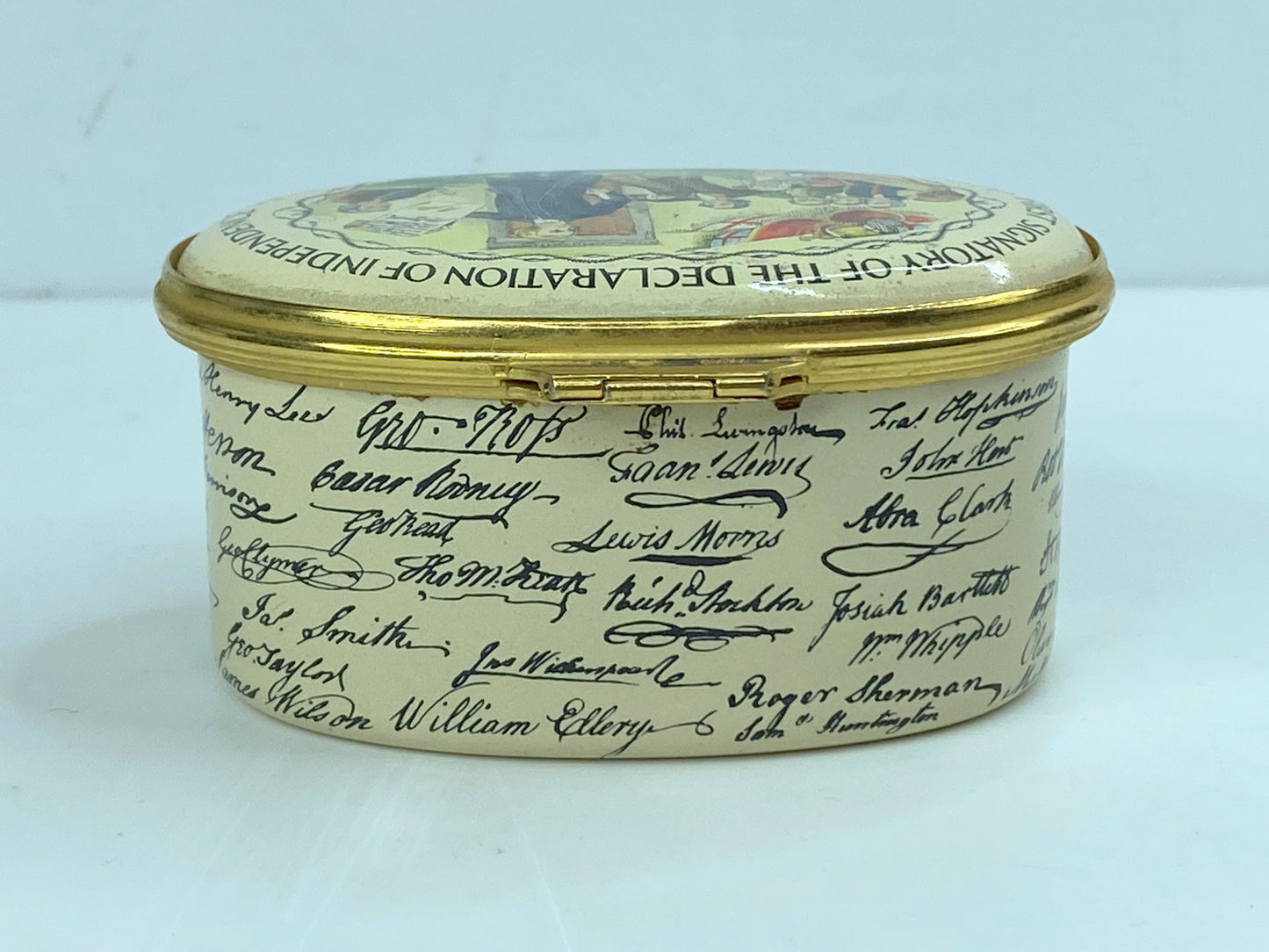 Bilston & Battersea Halcyon Days Declaration Of Independence Ltd Edition A565