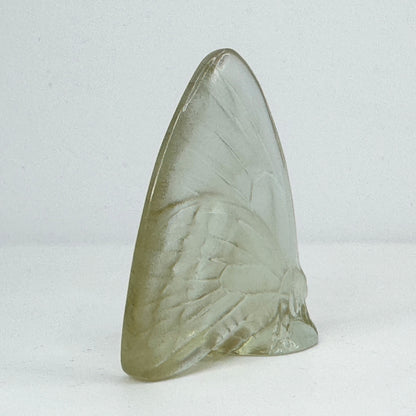 Lalique France Butterfly Small Glass Sculptures 2.25" Signed Mint A649