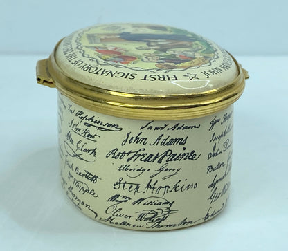 Bilston & Battersea Halcyon Days Declaration Of Independence Ltd Edition A565