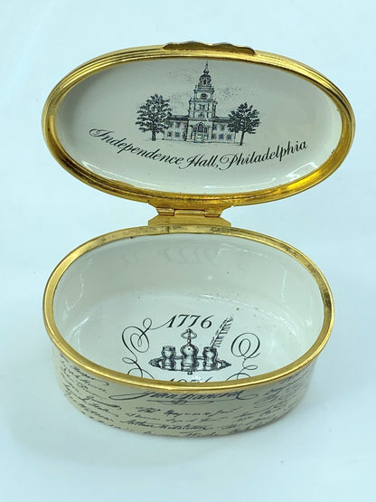 Bilston & Battersea Halcyon Days Declaration Of Independence Ltd Edition A565