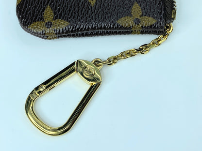 Auth Louis Vuitton Monogram Pochette Cle China Run with box GS420
