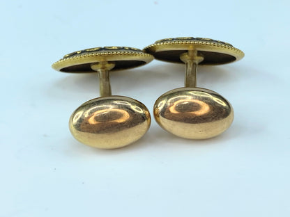 Day, Clarks & Co. Antique 18 karat Victorian cufflinks