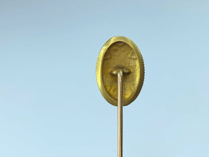 Antique 18 Karat gold stick pin by Day, Clark & Co.