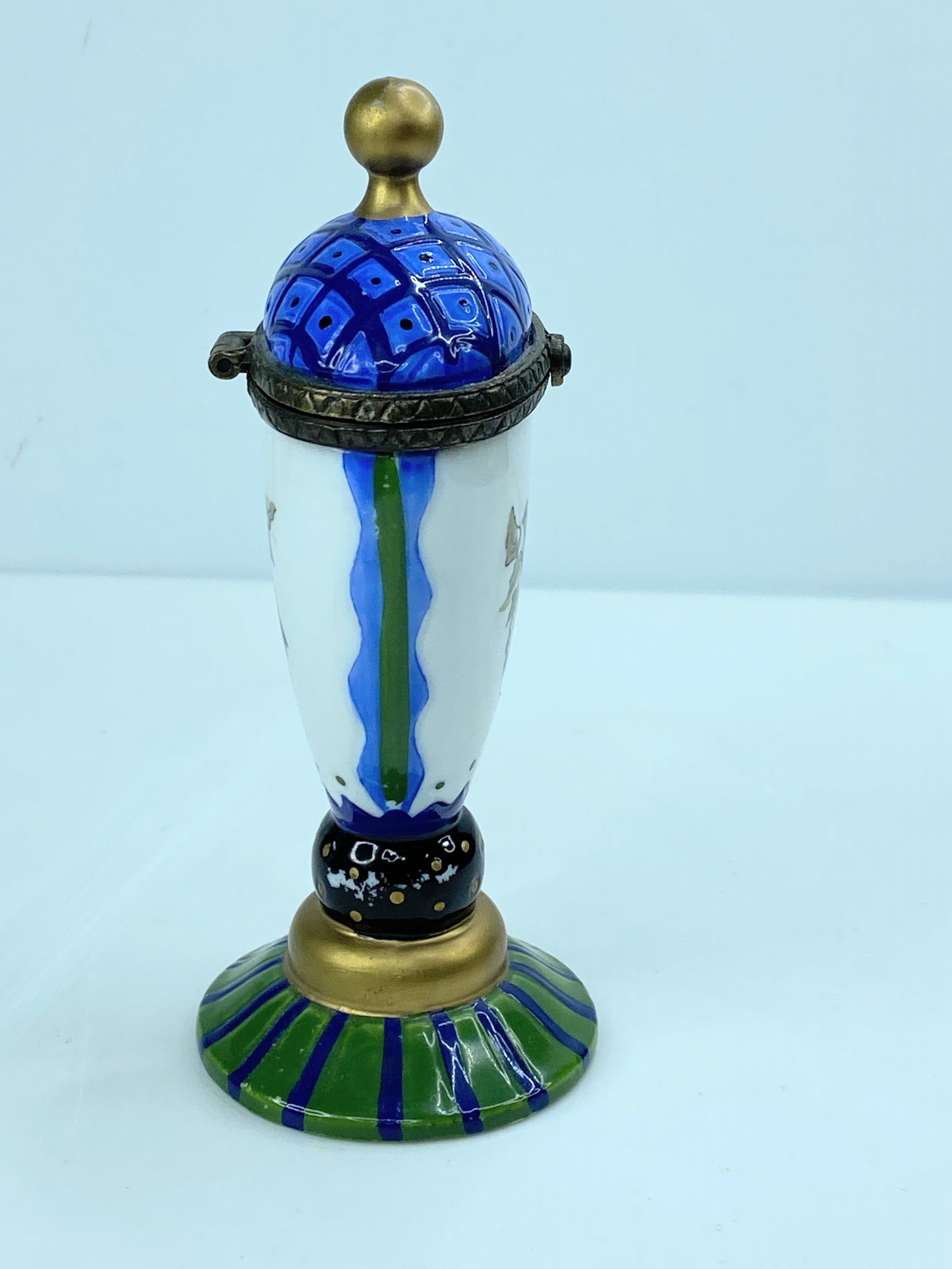 Vase Shaped Trinket Box From The Tracey Porter Collection 1997 4 1/4" A577